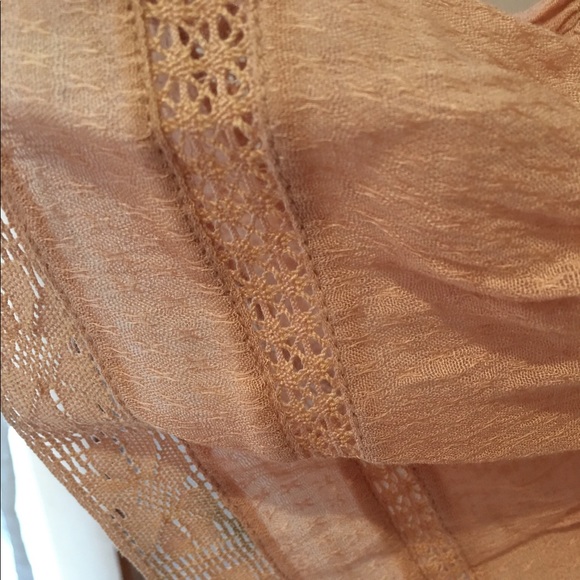 Zara peachy peasant top - Picture 3 of 16